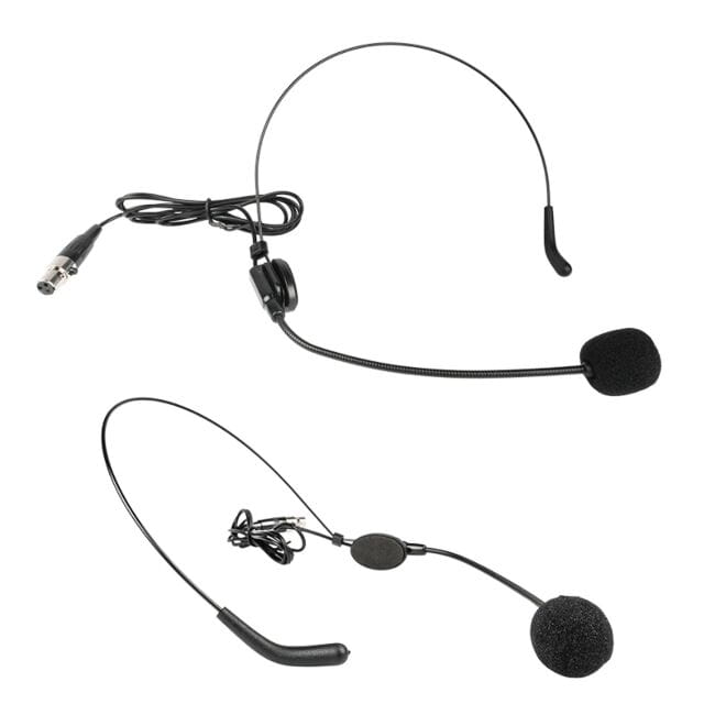 DNA WM4 HEAD SET ZESTAW 4 BEZPRZEWODOWE MIKROFONY NAGŁOWNE SYSTEM NAGŁOŚNIENIA