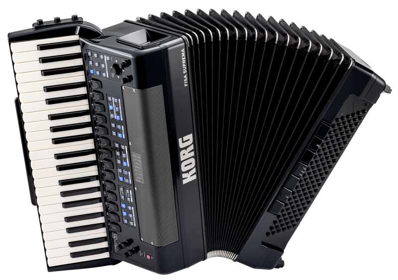 KORG FISA SUPREMA PIANO AKORDEON CYFROWY KLAWISZOWY 120 BASOWY
