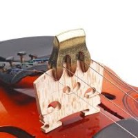 AMBRA VM-01 BRONZE TŁUMIK DO SKRZYPIEC METALOWY BRĄZOWY