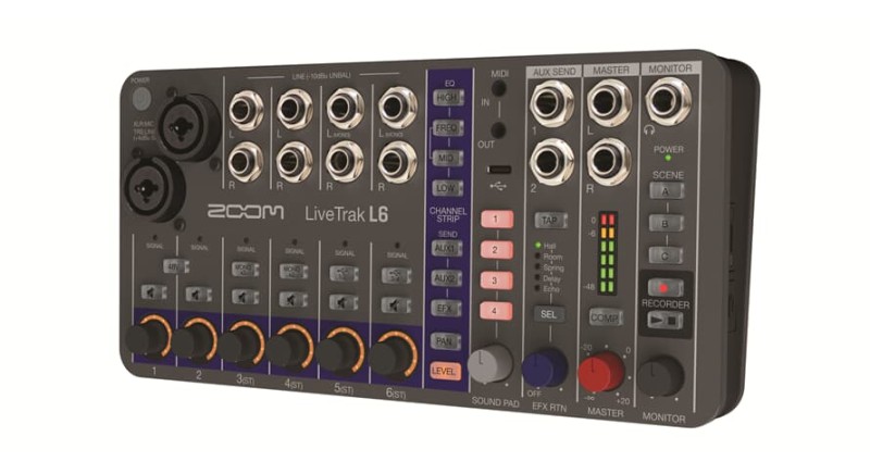 ZOOM L-6 LIVETRAK