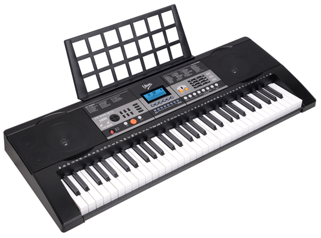 V-TONE VK 500-61L KEYBOARD KLAWISZE ORGANY DLA DZIECI DO NAUKI GRY PODŚWIETLANA KLAWIATURA LED