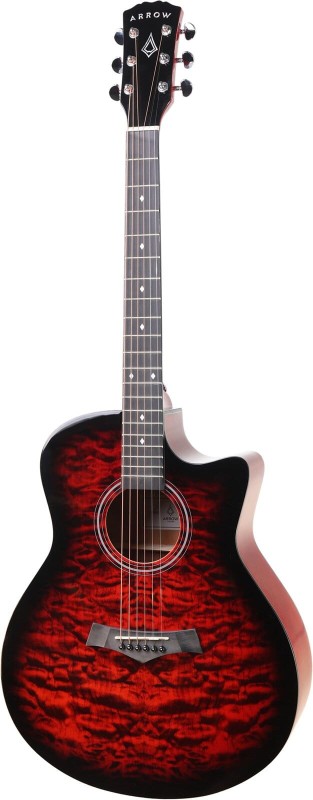 ARROW TIGER SERIES RED GITARA AKUSTYCZNA