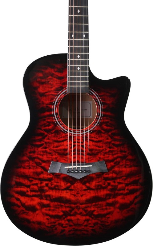ARROW TIGER SERIES RED GITARA AKUSTYCZNA