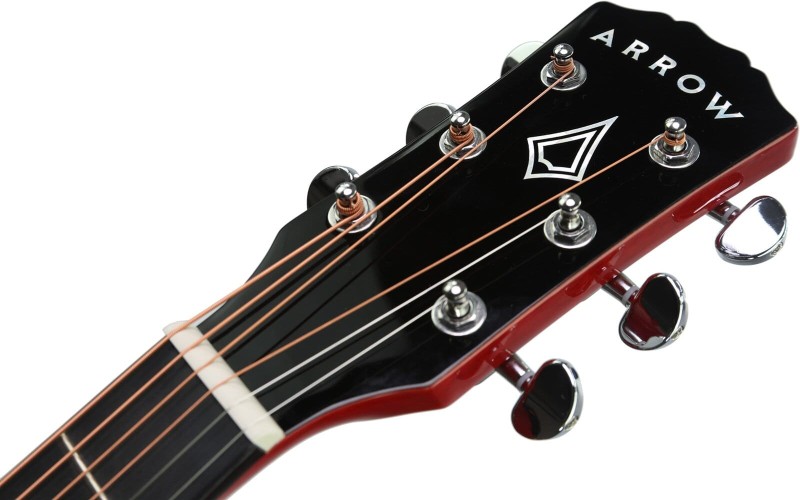 ARROW TIGER SERIES RED GITARA AKUSTYCZNA