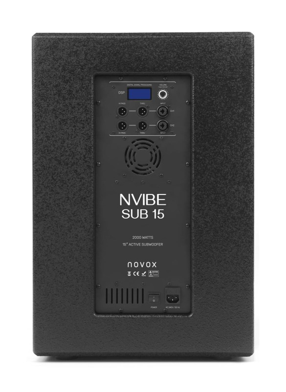 NOVOX N-SUB 15 SUBWOOFER AKTYWNY 800W