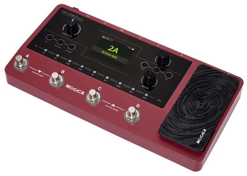 MOOER GE 150 PRO LI MULTIEFEKT GITAROWY Z AKUMULATOREM