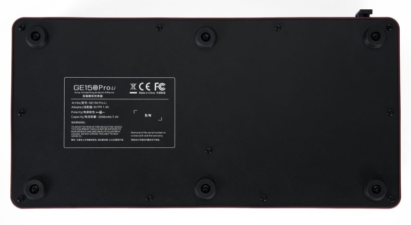 MOOER GE 150 PRO LI MULTIEFEKT GITAROWY Z AKUMULATOREM