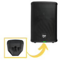 V-TONE ALPHA 8 KOLUMNA AKTYWNA AKUMULATOROWA 8 BLUETOOTH TWS DSP AUX 95W RMS WBUDOWANY MIKSER