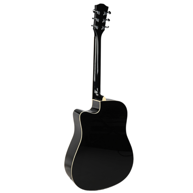 V-TONE VEAG1 CE BK GITARA ELEKTROAKUSTYCZNA 4/4 DREADNOUGHT CUTAWAY CZARNA