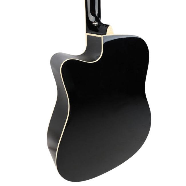 V-TONE VEAG1 CE BK GITARA ELEKTROAKUSTYCZNA 4/4 DREADNOUGHT CUTAWAY CZARNA