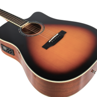 V-TONE VEAG1 CE VS GITARA ELEKTROAKUSTYCZNA 4/4 DREADNOUGHT CUTAWAY SUNBURST