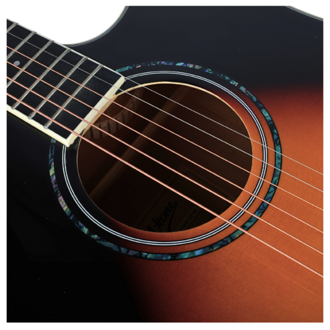 V-TONE VEAG1 CE VS GITARA ELEKTROAKUSTYCZNA 4/4 DREADNOUGHT CUTAWAY SUNBURST