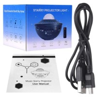 NN K791 PROJEKTOR GWIAZD NIEBA LED LASER GŁOŚNIK BLUETOOTH USB