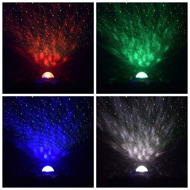 NN K791 PROJEKTOR GWIAZD NIEBA LED LASER GŁOŚNIK BLUETOOTH USB