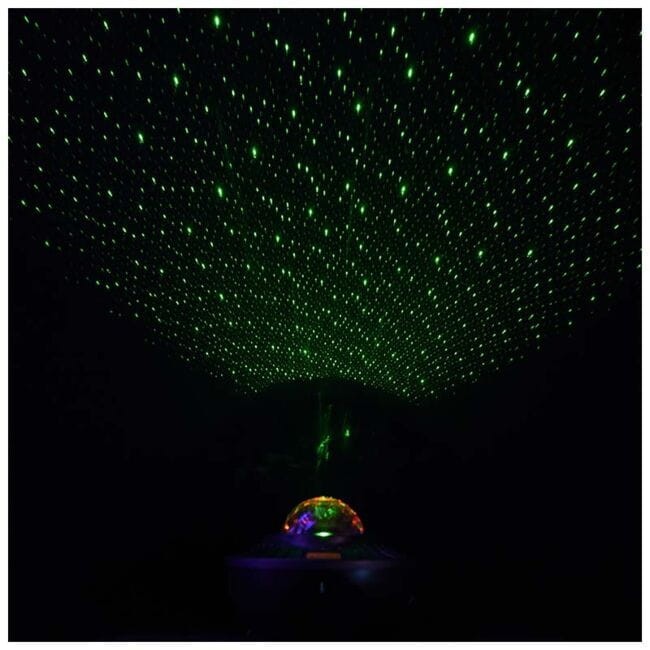 NN K791 PROJEKTOR GWIAZD NIEBA LED LASER GŁOŚNIK BLUETOOTH USB