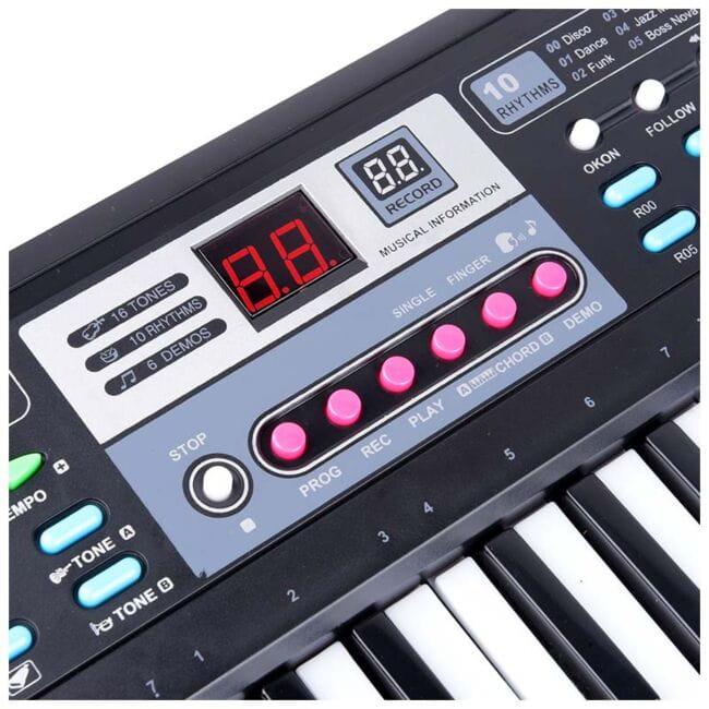 MQ 601 UFB KEYBOARD KLAWISZE ORGANY Z MIKROFONEM DLA DZIECI