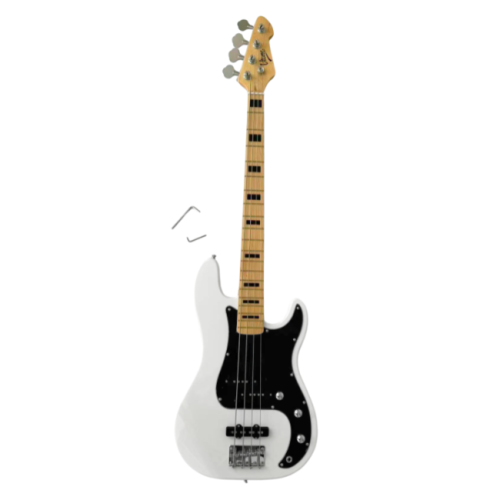 V-TONE PJB46 WH GITARA BASOWA 4/4 BIAŁA PRECISION JAZZ BASS 46