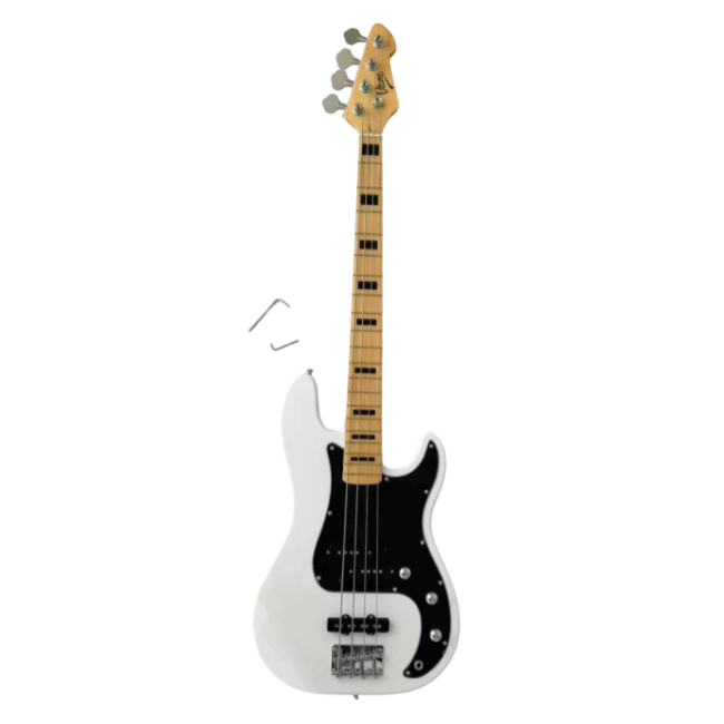V-TONE PJB46 WH GITARA BASOWA 4/4 BIAŁA PRECISION JAZZ BASS 46