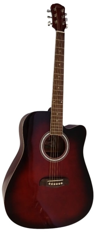 OSCAR SCHMIDT OD 45 C RDB PACK CZERWONA GITARA AKUSTYCZNA Z POKROWCEM