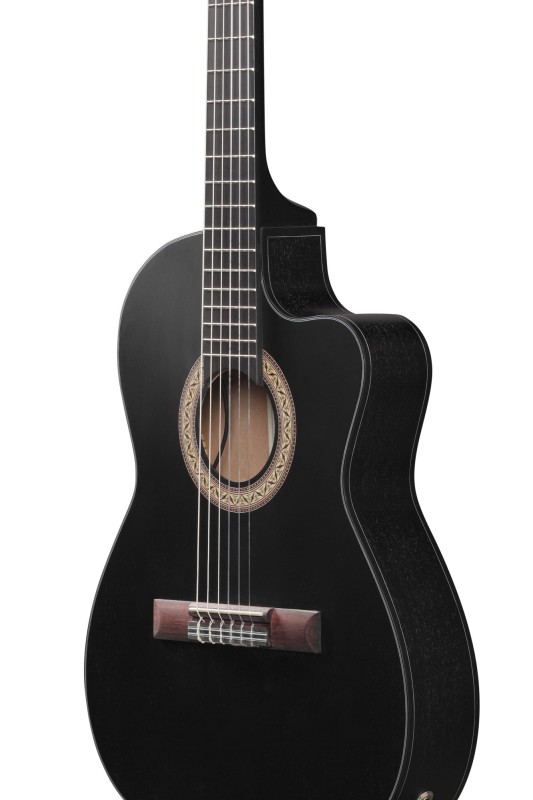IBANEZ GA5MHTCE-WK CZARNA GITARA ELEKTROKLASYCZNA