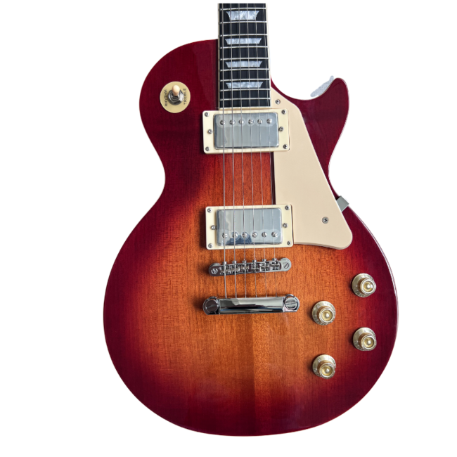 V-TONE VLP1 BS GITARA ELEKTRYCZNA 4/4 LES PAUL 39 HH HONEY-WINE CUTAWAY KLUCZ IMBUSOWY