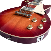 V-TONE VLP1 BS GITARA ELEKTRYCZNA 4/4 LES PAUL 39 HH HONEY-WINE CUTAWAY KLUCZ IMBUSOWY