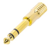 ADAM HALL CONNECTORS 4 STAR A MF3 JM3 GOLD ADAPTER JACK PRZEJŚCIÓWKA