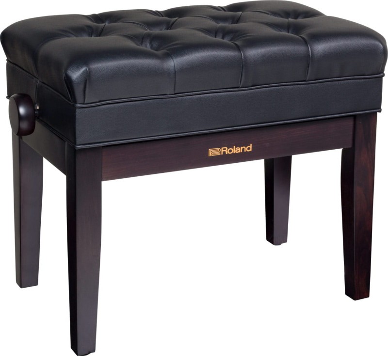ROLAND RPB-500RW PALISANDER ŁAWA PIANINOWA DREWNIANA REGULOWANA BRĄZ