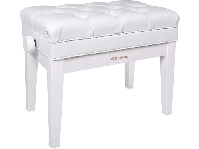 ROLAND RPB-500PW BIAŁA ŁAWA PIANINOWA DREWNIANA REGULOWANA
