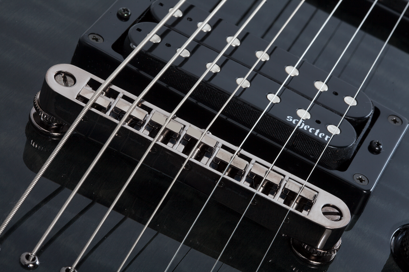 SCHECTER OMEN EXTREME 7 STBLK CZARNA GITARA ELEKTRYCZNA 7-STRUNOWA