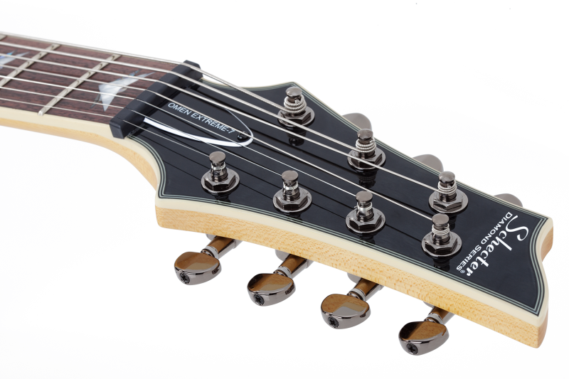 SCHECTER OMEN EXTREME 7 STBLK CZARNA GITARA ELEKTRYCZNA 7-STRUNOWA