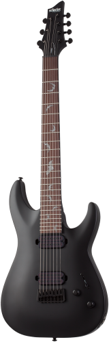 SCHECTER DAMIEN 7 SATIN BLACK SKLEP MUZYCZNY DEMO.png