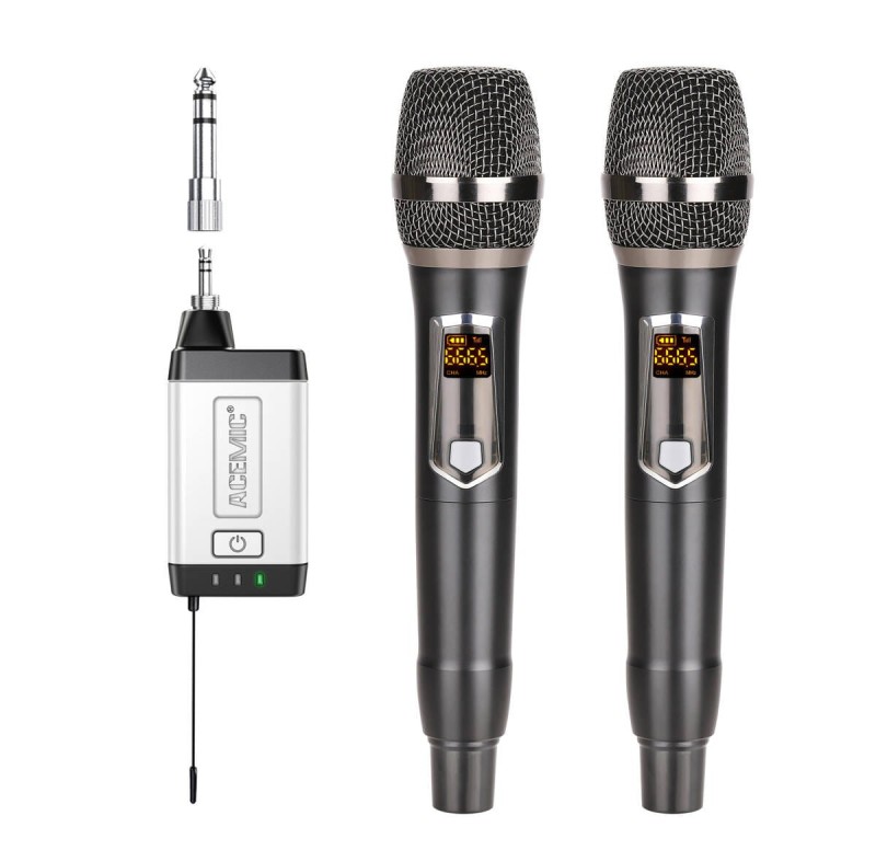 Bezprzewodowy system mikrofonowy Acemic Q2/M1
