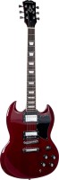 ARROW TWINCUT SG22 CHERRY PIE ROSEWOOD/BLACK GITARA ELEKTRYCZNA