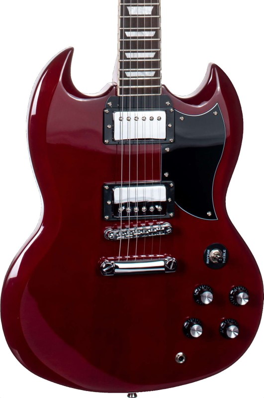 ARROW TWINCUT SG22 CHERRY PIE ROSEWOOD/BLACK GITARA ELEKTRYCZNA
