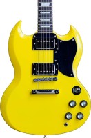 ARROW TWINCUT SG22 BANANA CUSTARD ROSEWOOD/BLACK ŻÓŁTA GITARA ELEKTRYCZNA