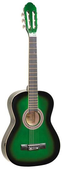 PRIMA CG-1 3/4 GREEN BURST GITARA KLASYCZNA