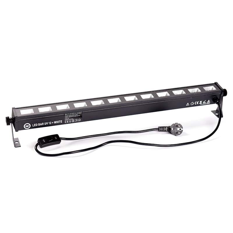 LIGHT4ME LED BAR UV 12 + WHITE listwa belka LED 12