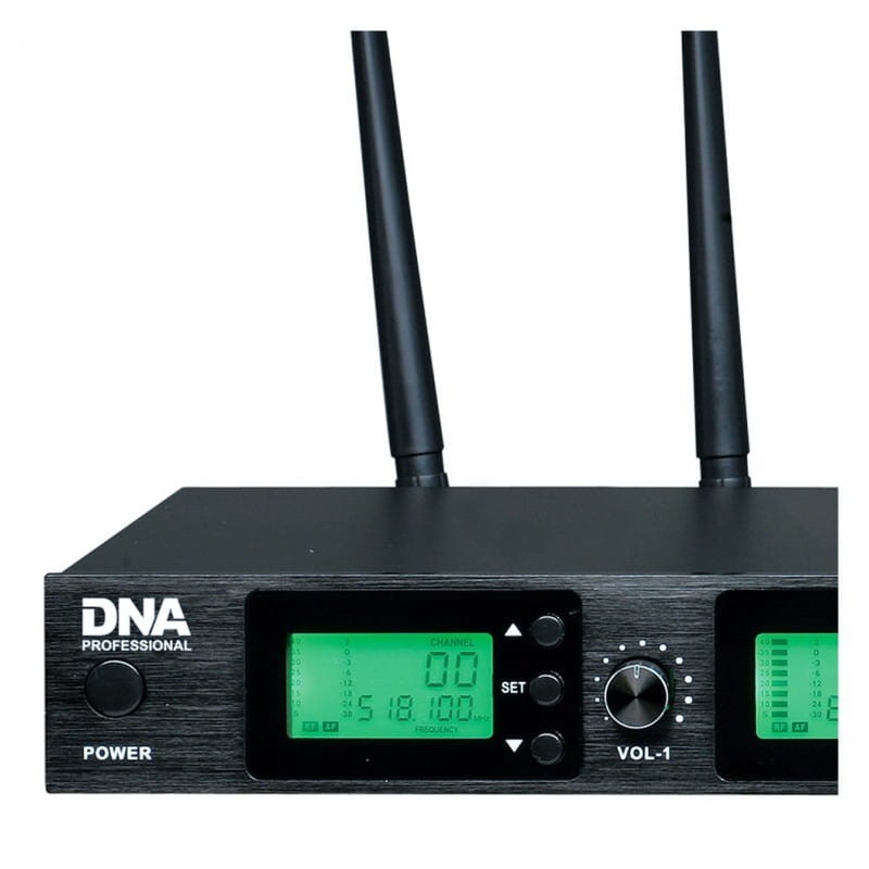 DNA RV-4 mikrofon bezprzewodowy 4x nadajnik doręcz