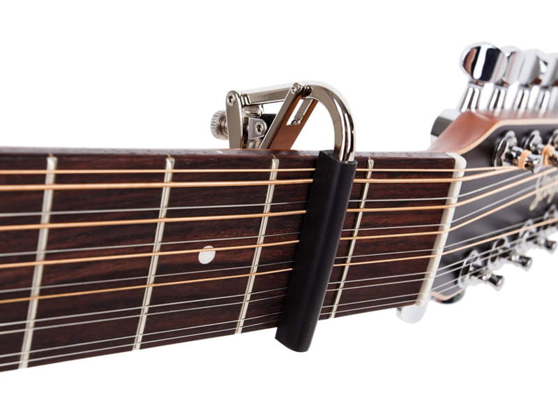 Shubb C3 Standard - Kapodaster do gitary 12-strunowej - srebrny