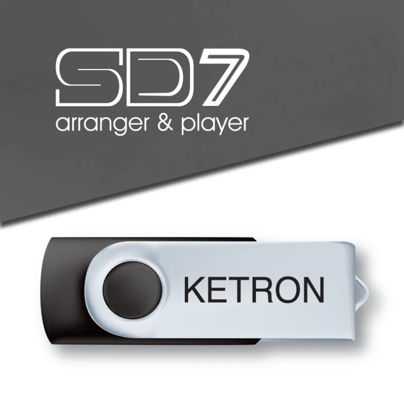 Ketron Pendrive 2016 SD7 Style Upgrade v1 - pendrive z dodatkowymi stylami