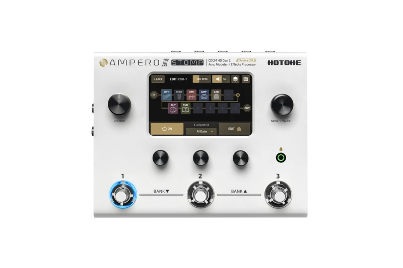 Hotone Ampero II Stomp - multiefekt gitarowy