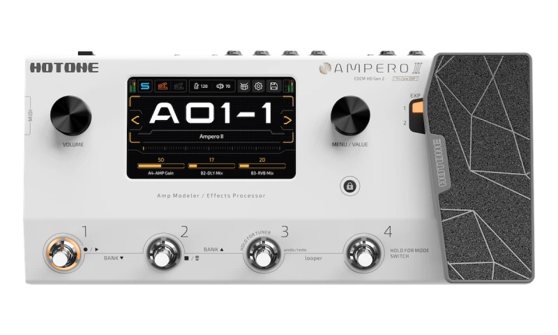 Hotone Ampero II - multiefekt gitarowy
