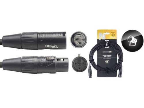 Stagg NDX10R3 - kabel DMX 10m