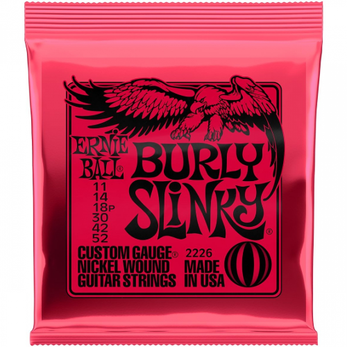 ERNIE BALL 2226 11-52 BURLY SLINKY STRUNY DO GITARY ELEKTRYCZNEJ
