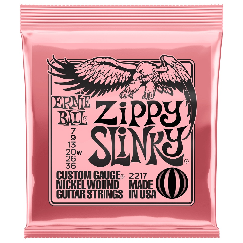 ERNIE BALL 2217 7-36 ZIPPY SLINKY STRUNY DO GITARY ELEKTRYCZNEJ