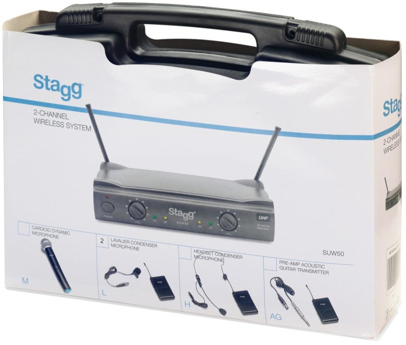 Stagg SUW 50 LL EG EU - bezprzewodowy system UHF