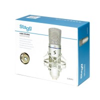 Stagg SUSM50 - mikrofon studyjny USB