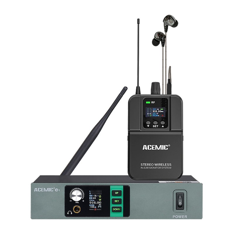 Bezprzewodowy system monitoringu dousznego Acemic S1