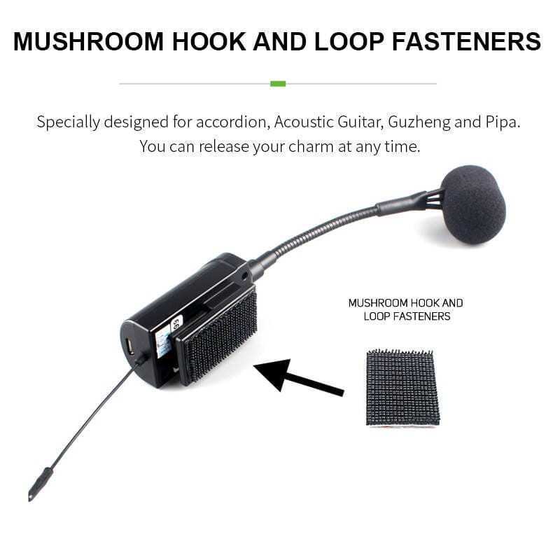 Bezprzewodowy system mikrofonowy do akordeonu Acemic Q2/AT-5